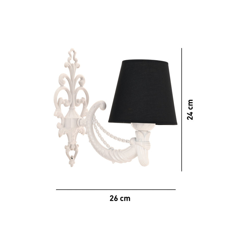 Lampe murale, Blanc