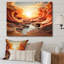 Profondeur des canyons orange - décoration murale canyon-895148361-943608463