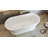DreamLine Abbey 66 3/4 in. L x 31 1/2 in. W x 23 7/8 in. H Acrylic Double Ended Freestanding Tub, Brushed Brass-118166342