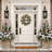 Winter Wreath with Deer Gathering-1322850729