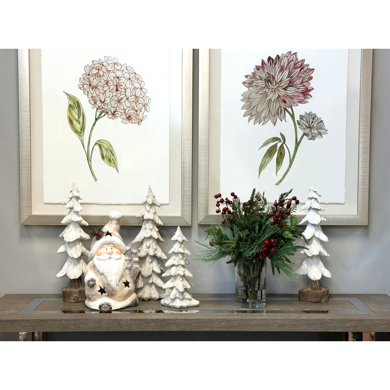 Evergreen and Berry Holiday Arrangement