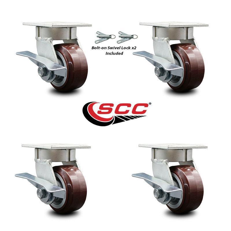 Kingpinle Poly on Polyolefin Caster