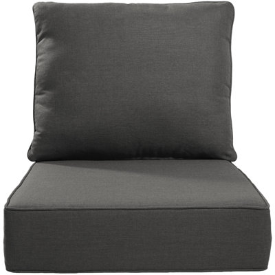Deb Weather-Resistant Polyester Seat and Back Cushion Set