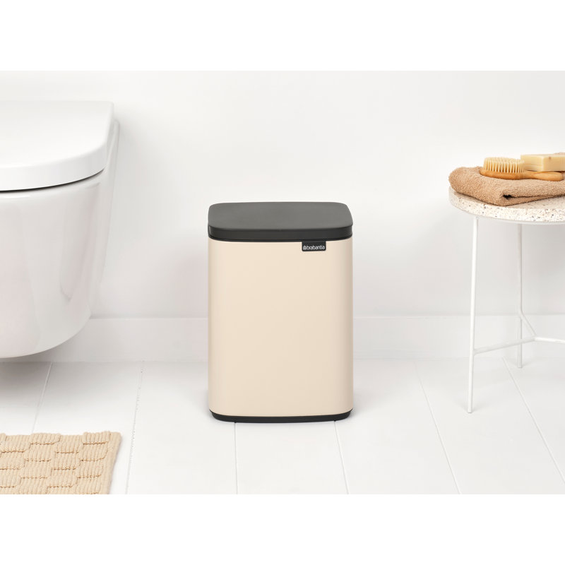 Brabantia 7 Litre Bo Waste Bin, Soft Beige