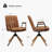 Jadd Swivel Faux Leather Home Office Task Desk Chair-1161211376