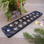 Jeu de Mancala en bois batik fait à la main Femmie