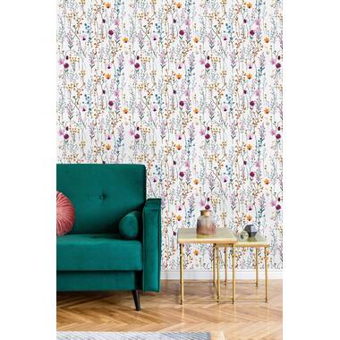 Rasch+Dimension+Panel+Wallpaper+-+Off-White%2C+1+Roll for sale online