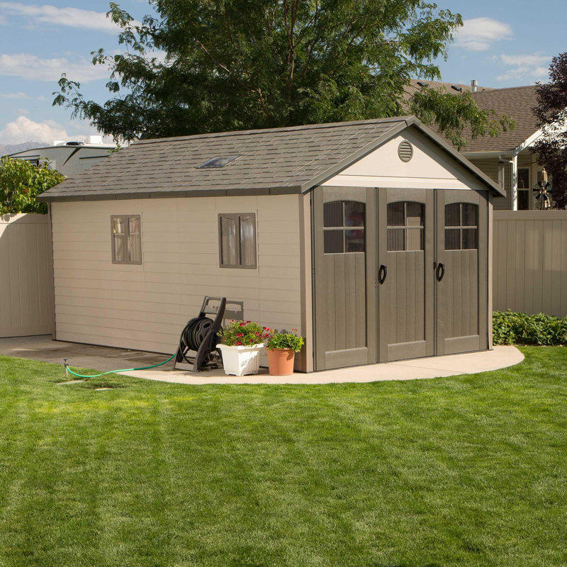 LIFETIME 11 Ft. X 18.5 Ft. Outdoor Storage Shed