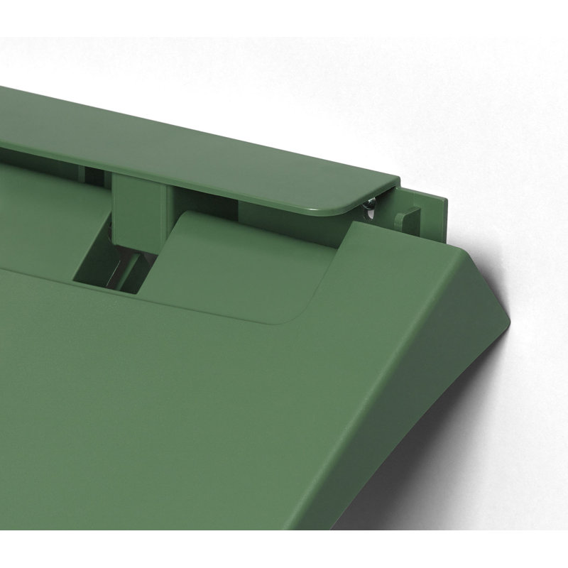 Deundray Plastic / Acrylic Floating Shelf, Green