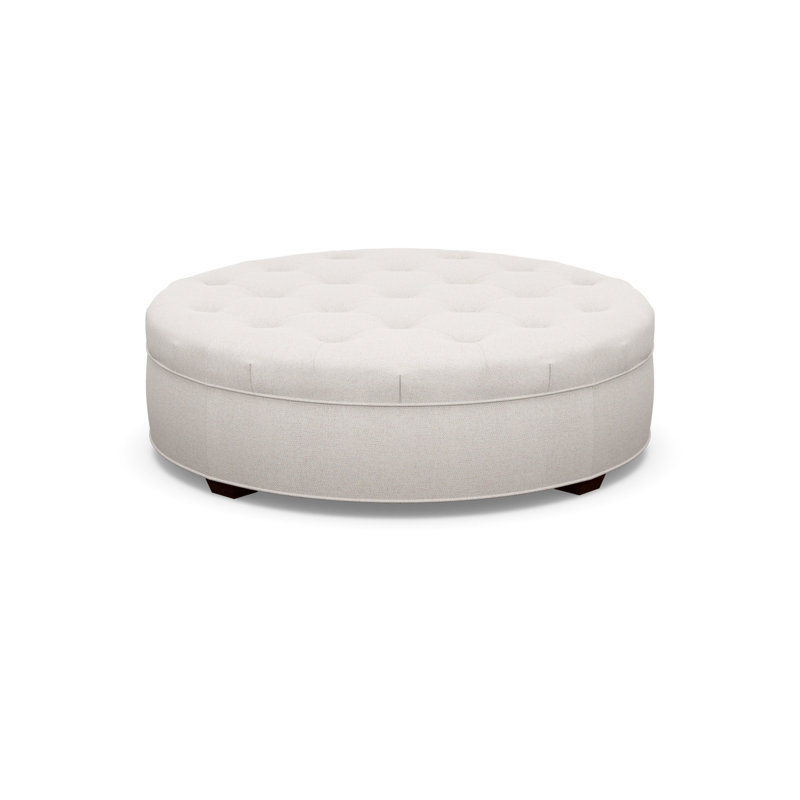 Round Ottoman, Walnut, 8240-70