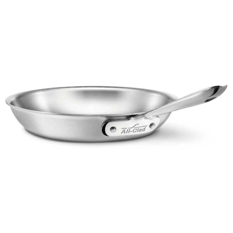 All-Clad 10.5" Brushed Stainless Steel Non-Stick Fry Pan