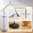 Dimmable Led Floor Lamp With Tray Table And Remote Control