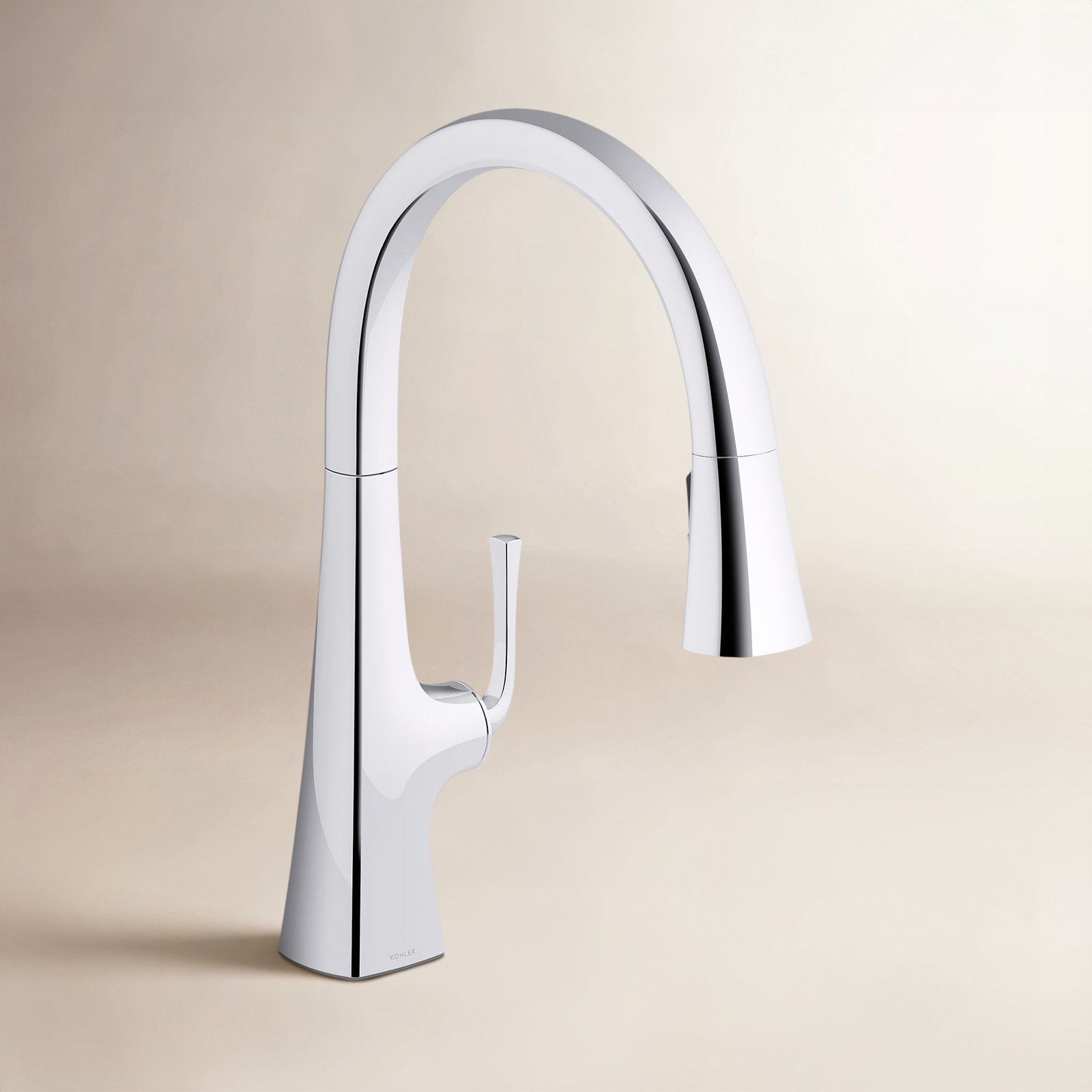 Graze Pull-Down Faucet with Accessories, Polished Chrome
