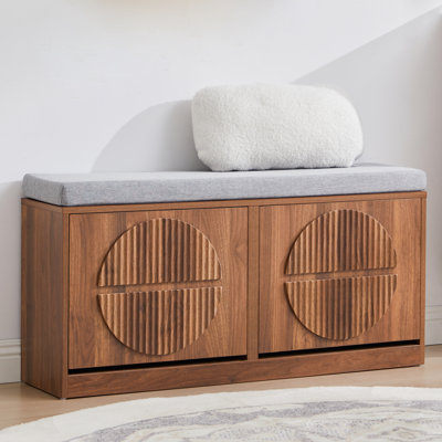 8 Pair Shoe Storage Bench