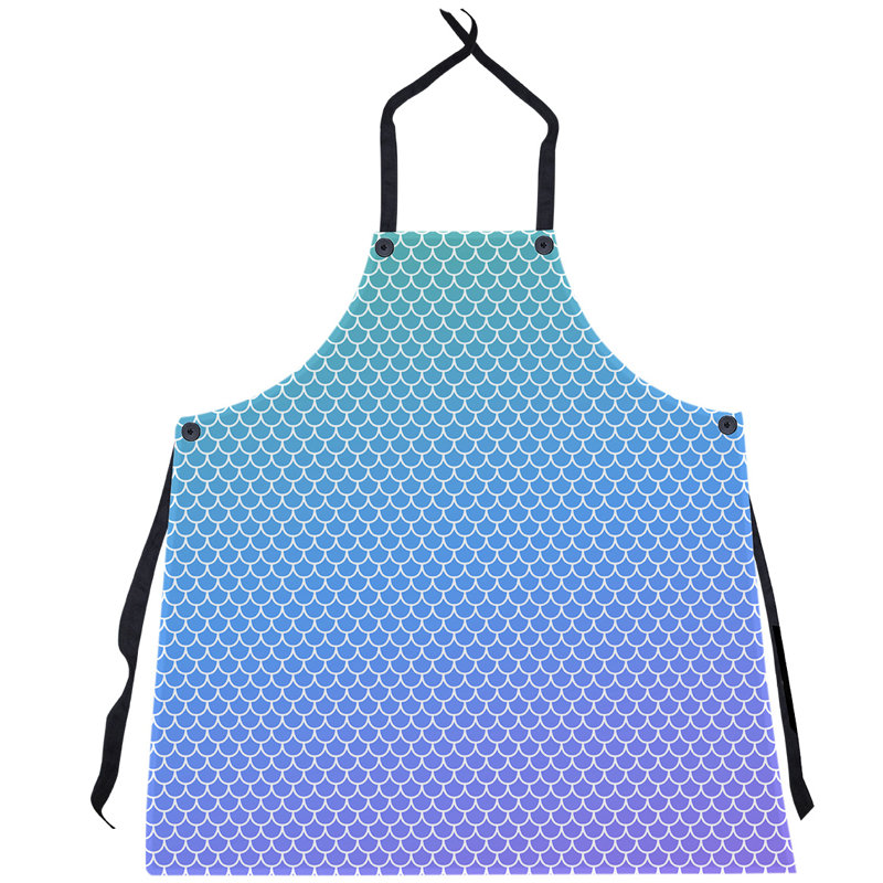 Bib Apron, Peacock Ombre