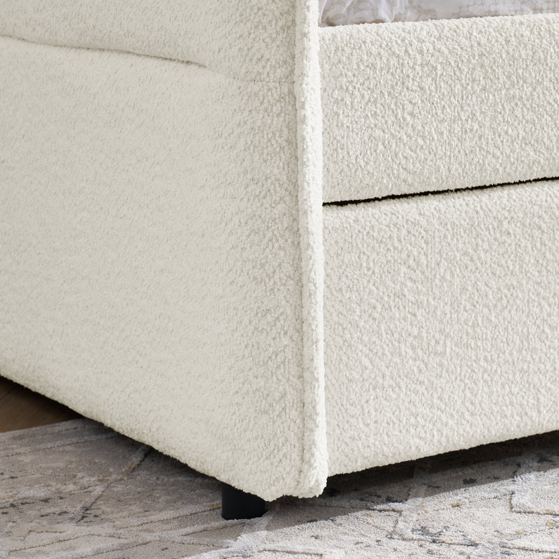 Canapé-lit capitonné Day Bed With, Lit simple