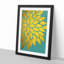 Abstract Leaves No.1 Gold - Framed Print-62784427-62784428