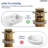 Pop-Up Bathroom Sink Drain with Overflow-122072268