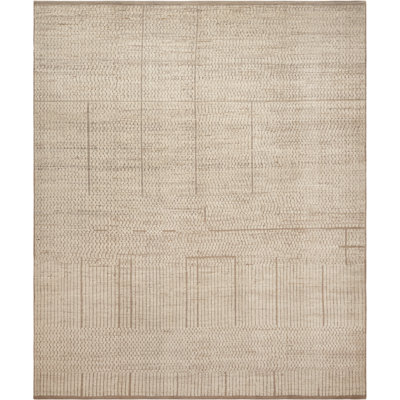 Tapis moderne de 9 pi 8 po x 11 pi 7 po nazmiyal collection