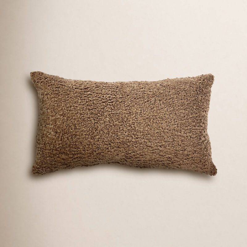 Coussin Ziya, Taupe Zazzle
