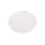 Shear Side Table, Oval, White Stone