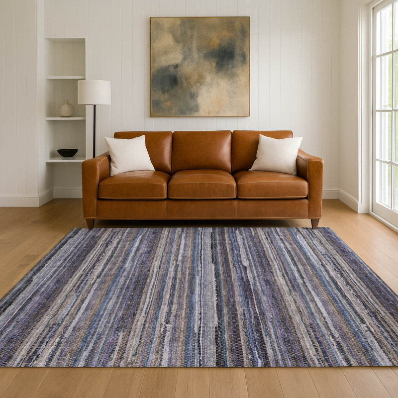 Tapis intérieur / extérieur lavable à la machine Chantille ACN2717, Brun, 3 pi x 5 pi