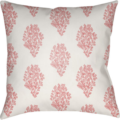 Moody Floral Floral Throw Pillow