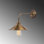 Lampe murale industrielle, finition cuivre rétro, 9,4 po x 14,2 po x 9,8 po | Corps en métal, douille E27 (40 W maximum) | Certifié IP20, parfait pour les décors modernes et fantaisistes | Éclairage élégant pour le salon, la chambre à coucher ou les espaces de bureau