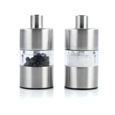 Ovente Electric Salt & Pepper Mill Set & Reviews