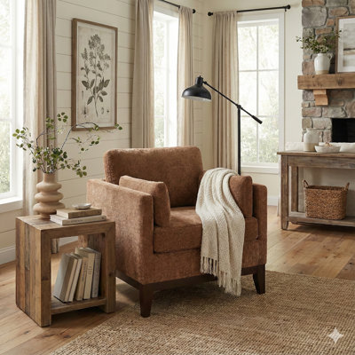Chaise moderne avec accoudoirs
