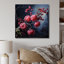 Peinture Renaissance d'un prune II - fruits, art mural en métal