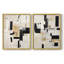 ABSTRACT Series CECXLIX - Impression encadrée de qualité supérieure - prête à être accrochée - aucun clou requis - aucun clou requis-2081657046-2081657047