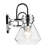 19.25" 2-Light Vanity Light with Clear Glass-108202007