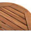 Solid Acacia Wood Patio Bistro Set