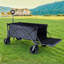 Chariot de jardin pliant pliable pour l'extérieur-112930736