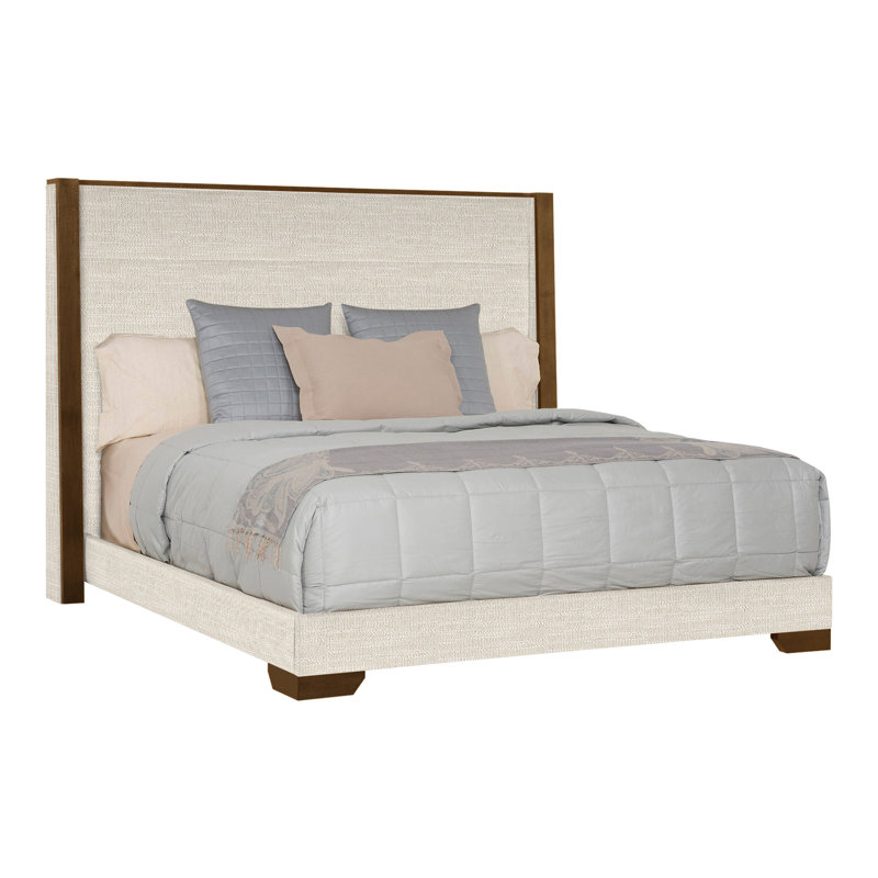 Thom Filicia Home Century Club King Bed, Tommy Flax, Casa Blanca, No