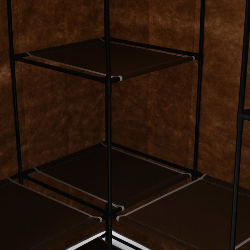 3 Door Wardrobe, Brown