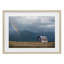 Mission Mission Barn, impression arc-en-ciel encadrée sous verre-2057483551-2057483549