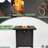 Square Fire Pit Table
