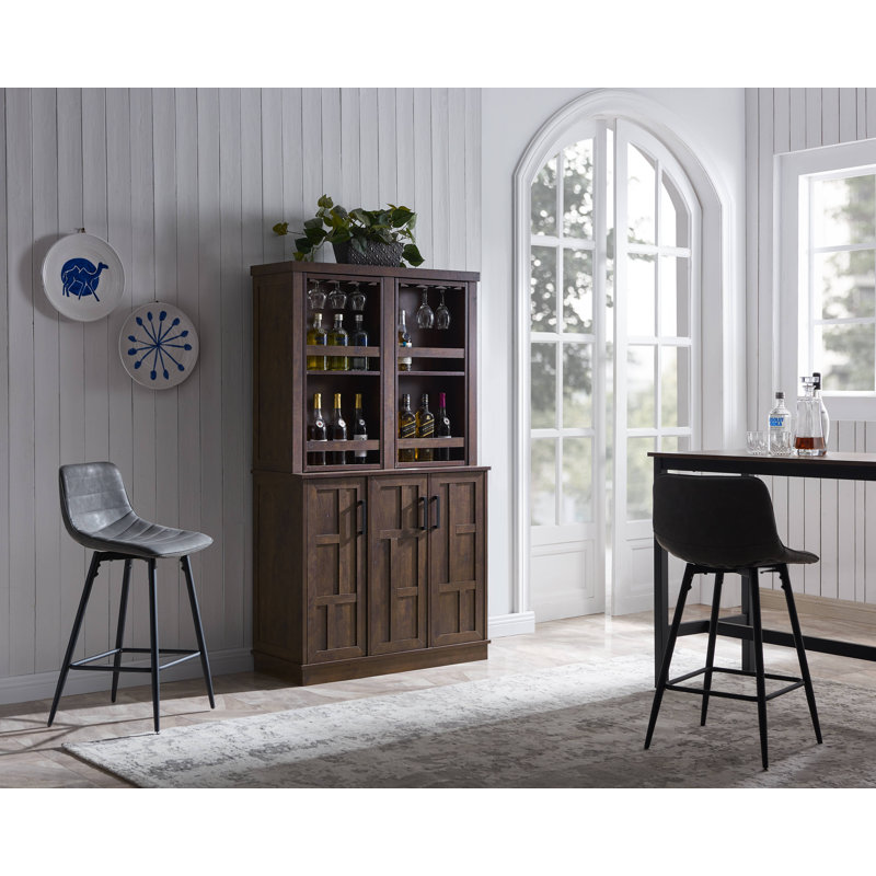 Armoire bar, Acajou
