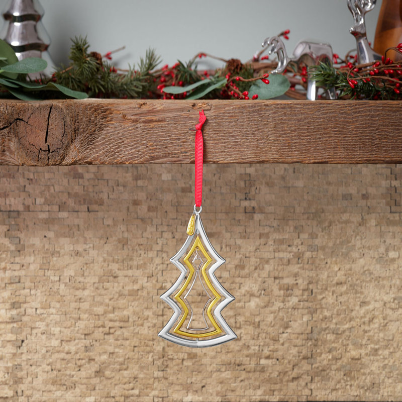 3'' Metal Shatterproof Holiday Shaped Ornament
