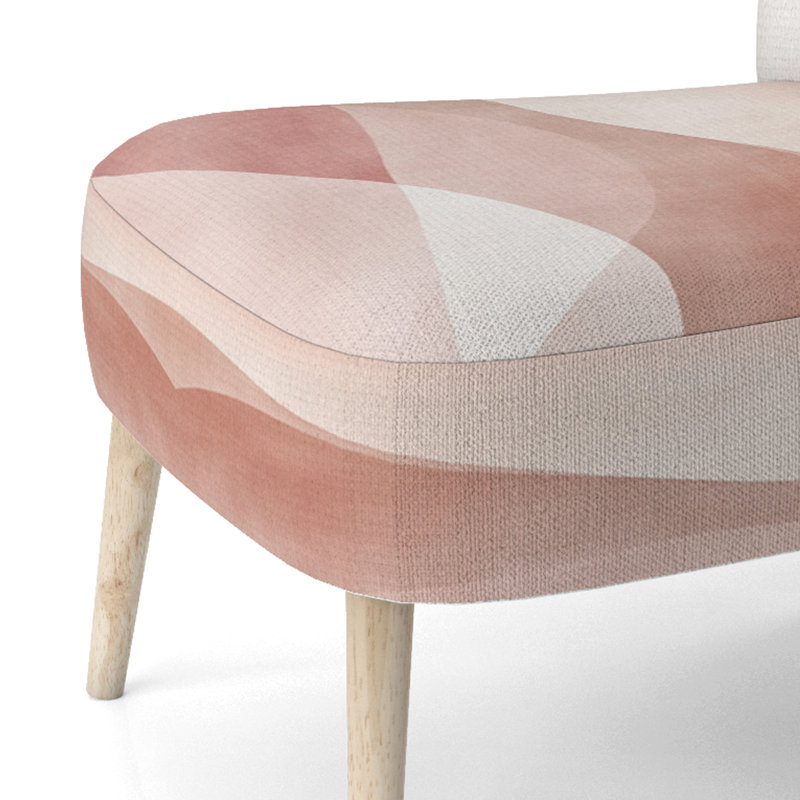 Chaise d'appoint Abstract Minimalisme, Side Chair Armless