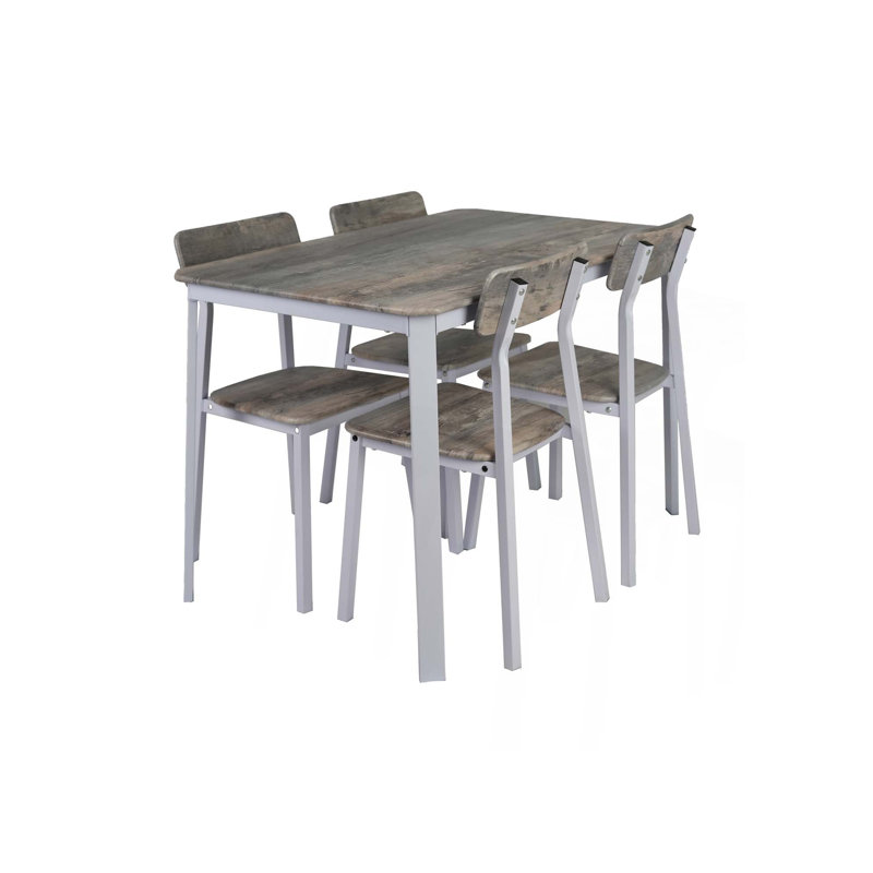 Modern 5 Piece Dining Table Set