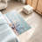 Clear Decorative Lighthouse Sailing Marine Light Wooden Sea Objects Machine Washable Indoor Area Rug