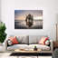 Icelandic Elephant Rock Dramatic Abstract Contemporary Elephant Coastal Wall Art Print by Jeffrey C. Sink - Wrapped Canvas Print-1223772404