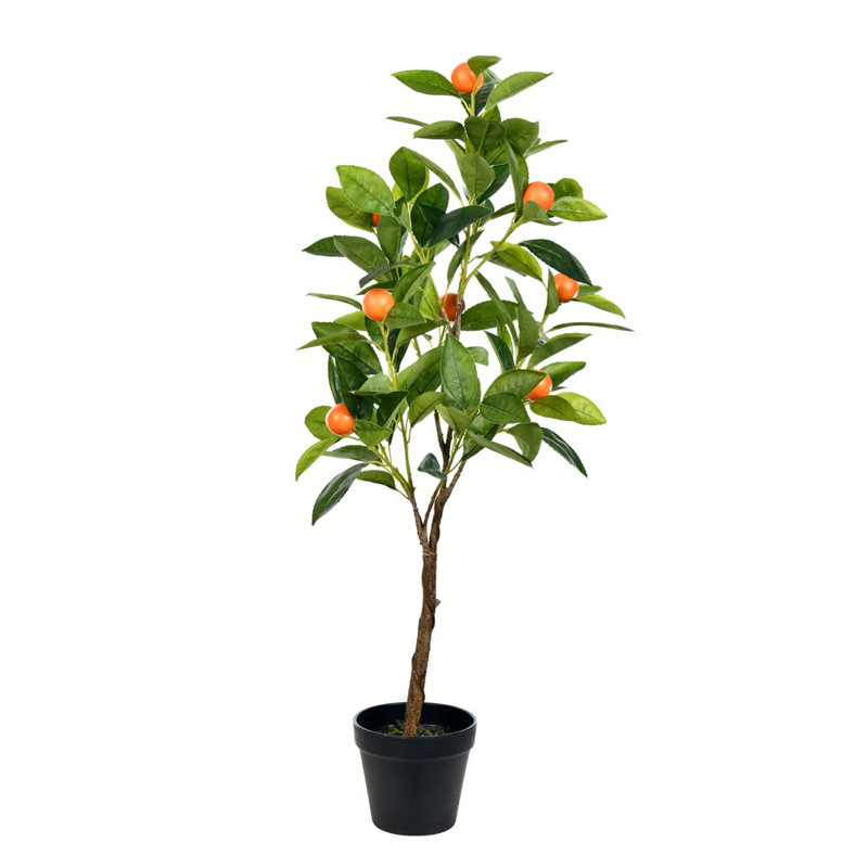 29'' Faux Orange Tree in Pot