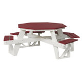 Outdoor ADA Octagon Picnic Table