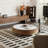 Modern simple retro coffee table