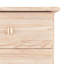 vidaXL Bedside Cabinet ALTA 41x35x55.5 Solid Wood Pine-1323600169