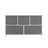 Draven 5 Drawer Storage Dresser with Cast Iron Frame, Wood Top and Drawers-92596365